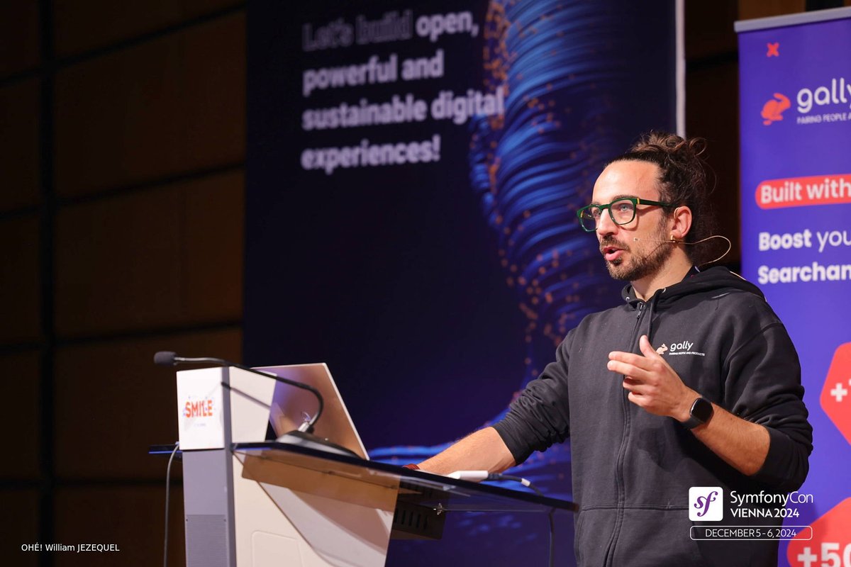 <a href="/romain_ruaud/">Romain Ruaud</a> will be presenting 'Revolutionize Searchandising with Gally!' at #SymfonyCon Vienna 2024, sharing insights on crafting an open-source solution with Symfony and API Platform to transform user experience and business outcomes.