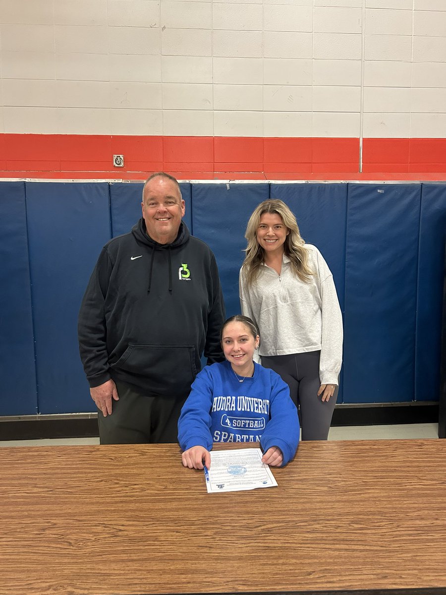 P3 Softball (@p3softball) on Twitter photo Signed !!! Congratulations to Emily Korduplewski, who has officially signed with Aurora University to continue her academic and softball career.
<a href="/Emily_Kord/">Emily Korduplewski</a> Signed !!! Congratulations to Emily Korduplewski, who has officially signed with Aurora University to continue her academic and softball career.
<a href="/Emily_Kord/">Emily Korduplewski</a>
