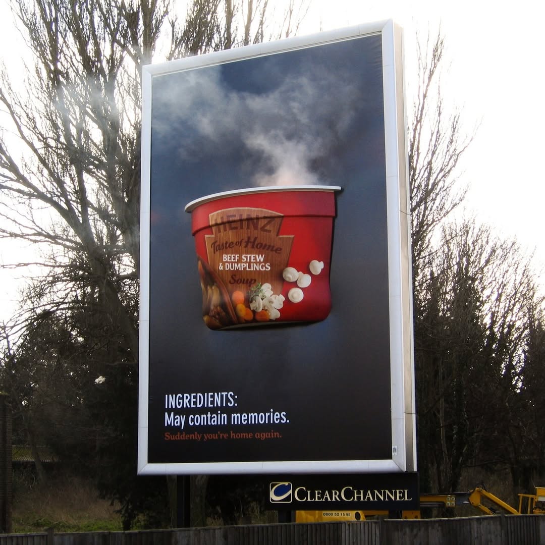 Geniezweb's tweet photo. An amazing outdoor marketing campaign by @HeinzUK! https://t.co/MUlvLW7XnS