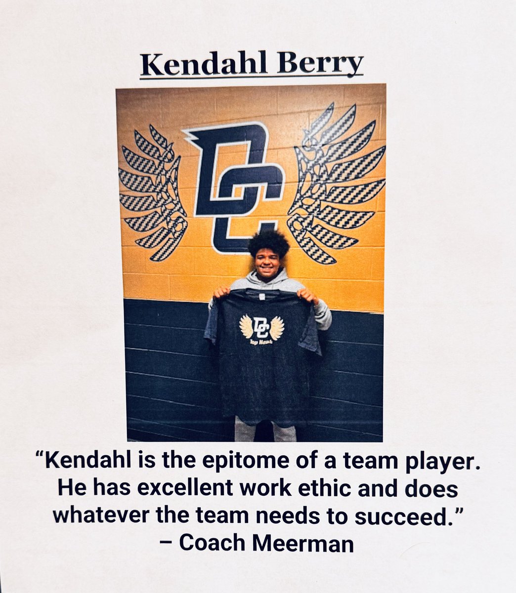 Congratulations to our November Athletes of the Month! #DecaturProud