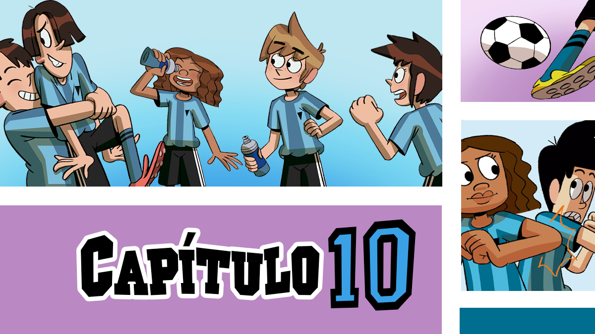diarioas's tweet photo. 🆕 ¡Capítulo nuevo de #Futbolisimos, tu saga literaria favorita!

📖 Ya puedes leer en AS las nuevas aventuras de los personajes de @Robrto_santiago

 👉 https://t.co/dKdguciQ9m https://t.co/4E1yDtOJBa