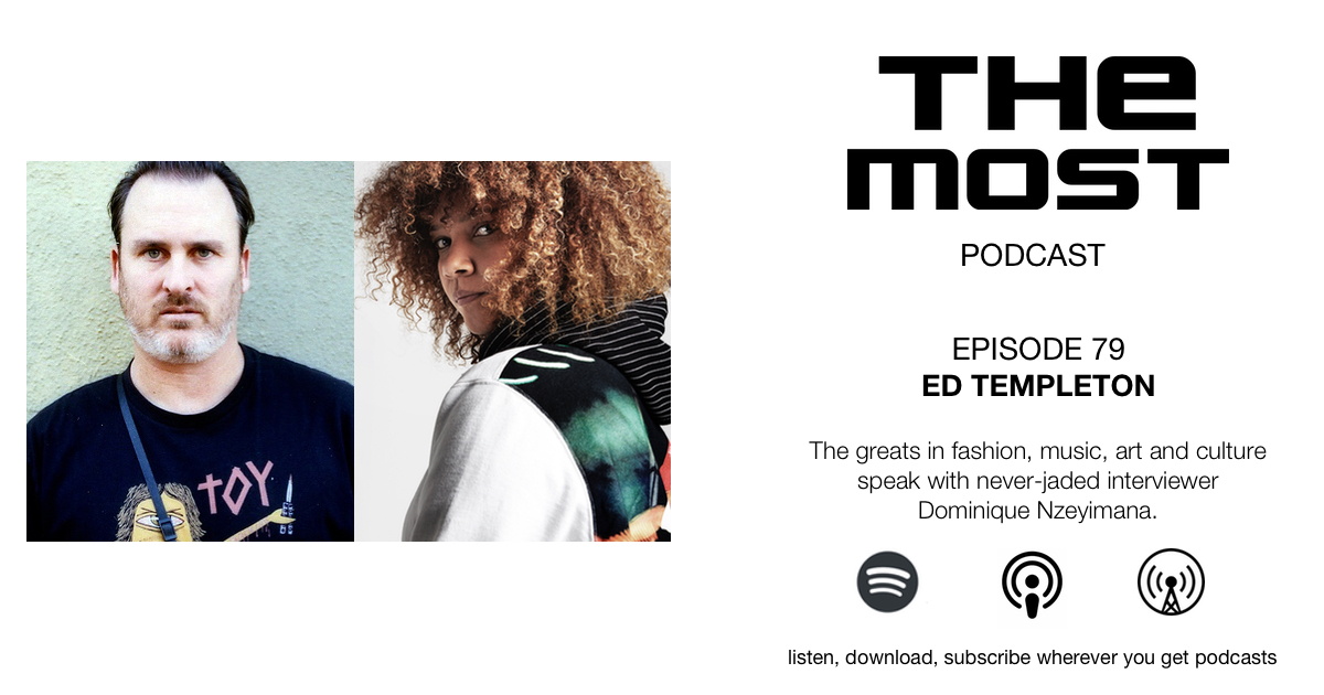 New #TheMostPodcast with artist #EdTempleton on immersive new ‘The Sprawl’ show at #TimVanLaere Gallery Antwerp, founding #ToyMachine &amp; evolving as a creative force.

bit.ly/4g0Sf7E
Listen on
 
<a href="/ApplePodcasts/">Apple Podcasts</a>: bit.ly/4gjP0rV
<a href="/Spotify/">Spotify</a>: bit.ly/41leYXH