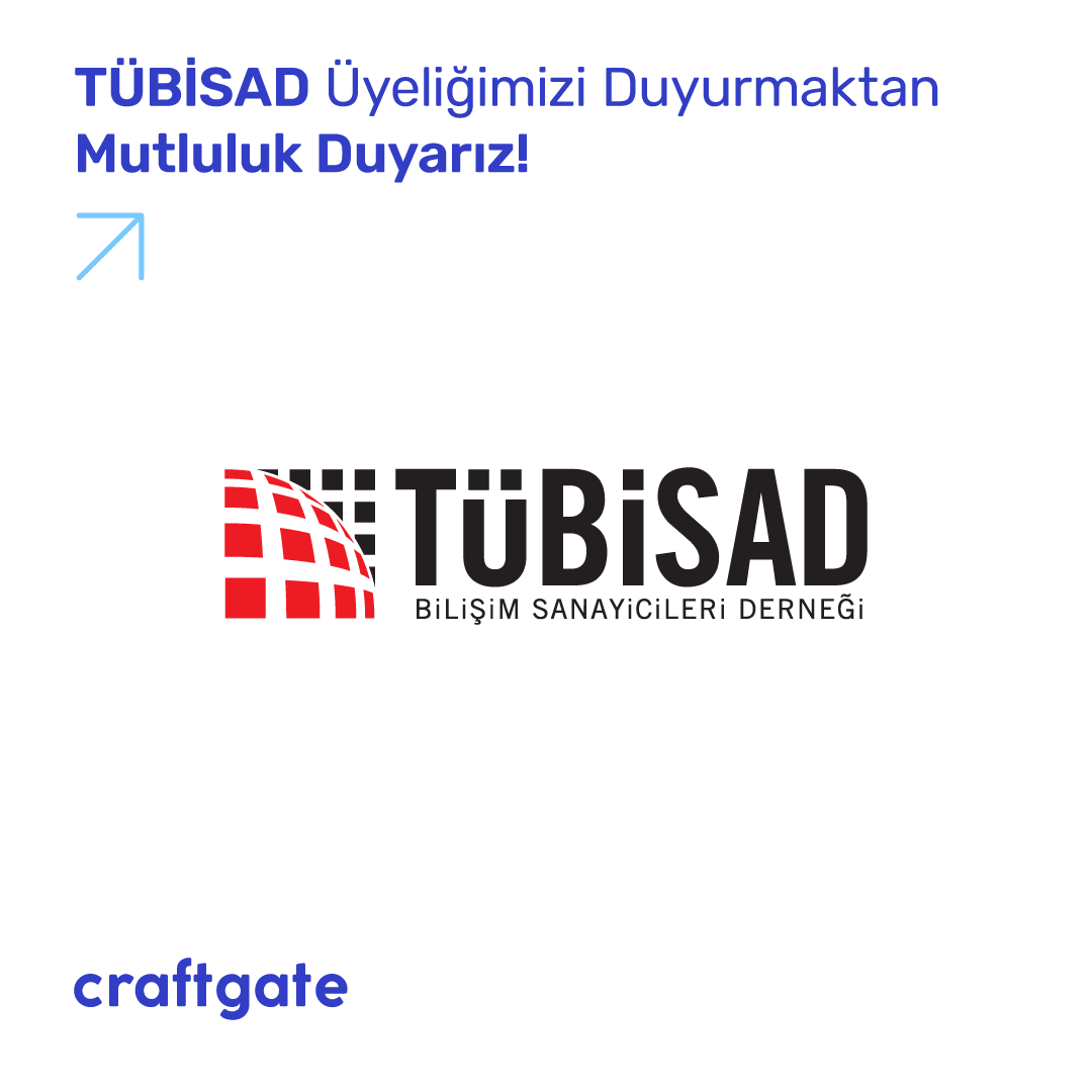 craftgateio's tweet photo. @tubisad_dernek (Bilişim Sanayicileri Derneği) kurumsal üyeleri arasına katılmaktan gurur duyuyoruz. 📣
TÜBİSAD misyonuna uygun şekilde Türkiye'nin yüksek teknoloji kullanabilen, üretebilen ve ihraç eden bir ülke olmasını desteklemeye devam edeceğiz.
#Craftgate #ÖdemeOrkestrasyonu #TÜBİSAD #Teknoloji