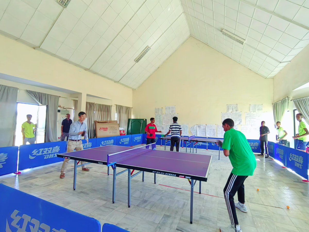 An impressive visit to Eritrean National Table Tennis Federation(ENTTF) and have an honor to play with Eritrean Youth Champion. Hope National team of Eritrea better result in the future.