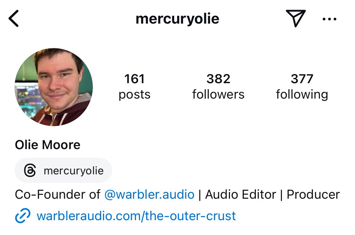 OMooreAudio's tweet photo. Okay Twitter, it’s been real, but I know a ghost town when I see one

I’m heading for clearer skies, maybe see you round? https://t.co/eho2IXU5ic