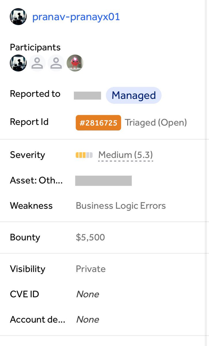 Yay, I was awarded a $5,500 bounty on <a href="/Hacker0x01/">HackerOne</a>! #TogetherWeHitHarder #bugbounty #hackerone