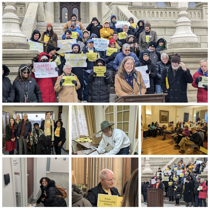 On Wednesday, an incredible #MICommunitySolar Lobby Day united advocates from over 30 clean energy &amp; environmental justice groups in support of a more affordable, more reliable, and more equitable energy future in Michigan. 🌞💪 #CommunitySolar #EnergyJustice #MiLEG