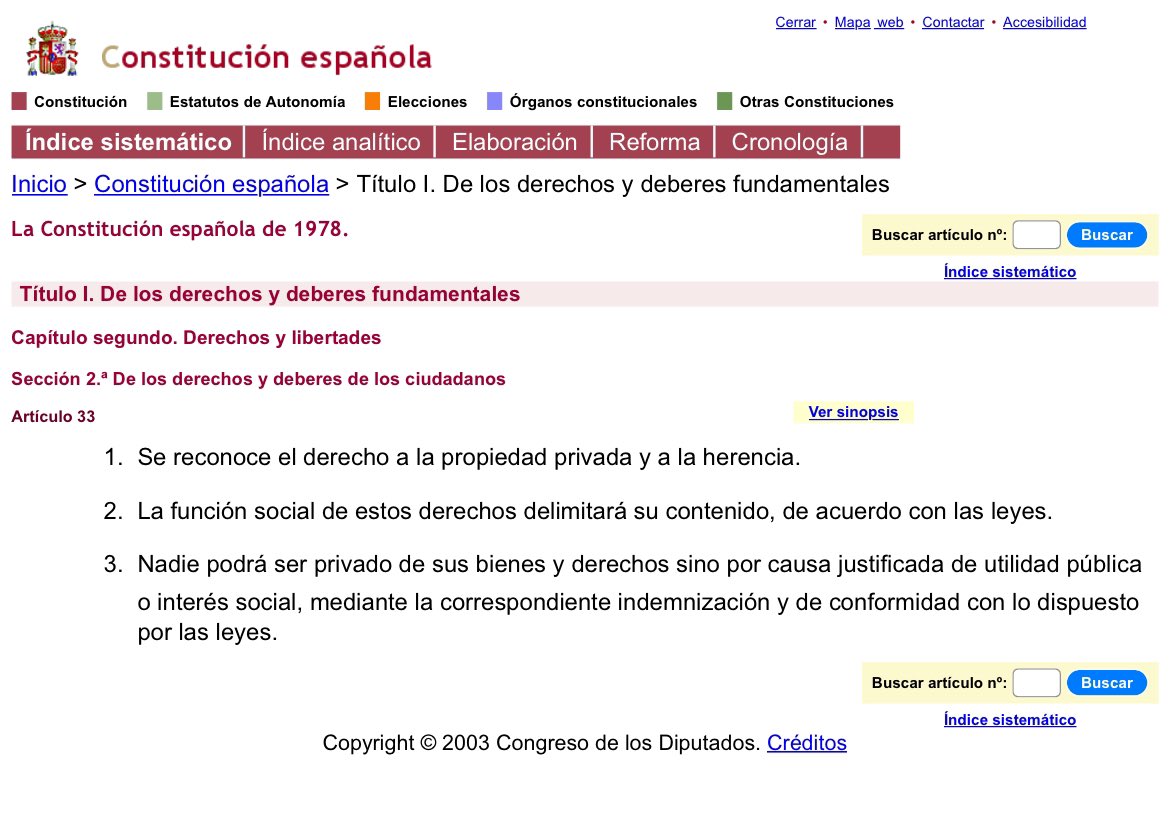 <a href="/AleJacintoUrang/">Alejandra Jacinto</a> El art 47 no es un derecho, dejad de liar a la gente; es un principio rector de la economía y le corresponde a los poderes públicos garantizarlo. El art 33 si es un derecho fundamental pero os importa poco cuando la propiedad es ajena. Eres abogada no? Un poco de seriedad!