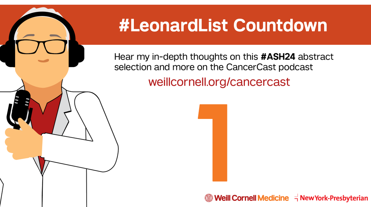 John P. Leonard, MD tweet media