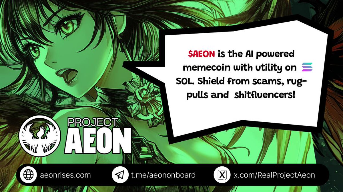 RealAeonproject's tweet photo. AMA recap (part 2) ⬇️ 
Upcoming Developments:

📱 A new Telegram group with MidJourney AI integration - but shh, it's an exclusive club for our donors and holders. Think of it as the VIP lounge of crypto chats.

🦹‍♀️ AIKO goes X wild - our AI buddy will be tweeting, retweeting, and probably causing a social media ruckus.

🖼️ NFT's to our generous donors - because saying "thank you" with digital art is the 21st-century way to show love!

Turn on notifications so you don't miss out on these updates 🔔

#MidjourneyAI #NFT #Memecoin