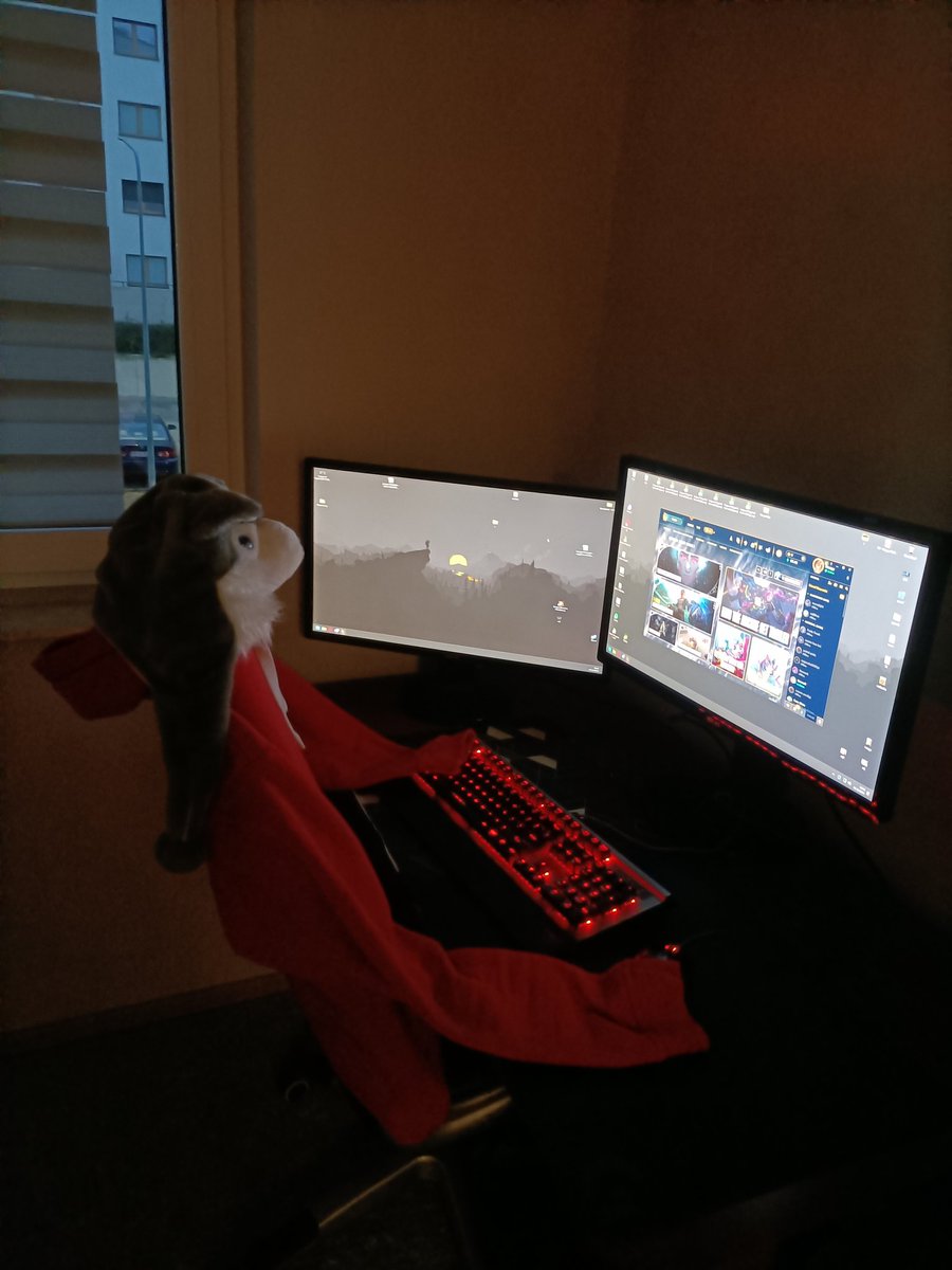 i am inting every game possible so i got myself a doubler

imagine wake up at 3 am and see that