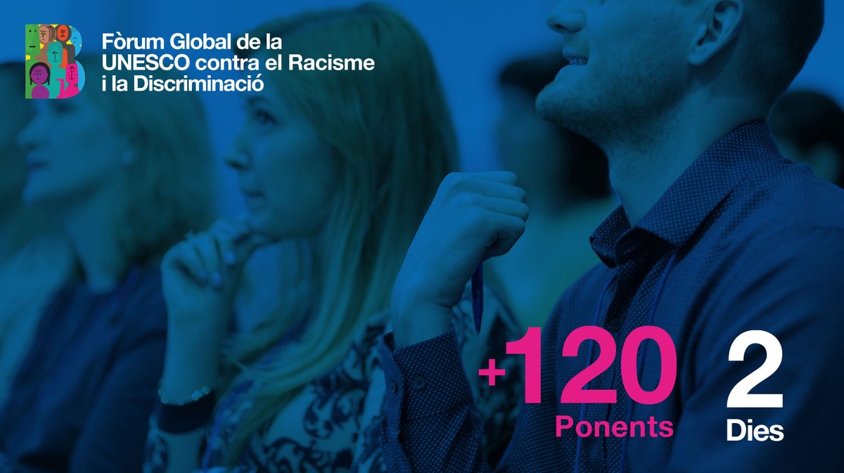 decidimbcn's tweet photo. 🌍 + de 120 veus globals, una missió: construir un futur lliure de racisme

🗓️ Del 10 a l’11 desembre, uneix-te a nosaltres a Barcelona pel Fòrum Global de la UNESCO contra el Racisme i la Discriminació

✍🏼 Inscriu-t’hi ara:
https://t.co/bErUWFJuZ3 

#BCNantiracista #FightRacism https://t.co/eDN1e77X88