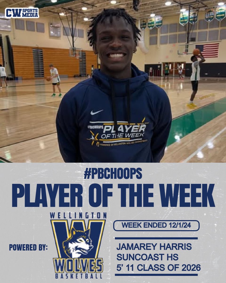 PBCBBallForum's tweet image. #PBCHOOPS BOYS Co-Players of the Week Ended 12/1/24 - Jamarey Harris @Chargers_bball4 and Landen Harwood @landenharwood20 @LWCS_Athletics 

Powered by The Wellington Wolves #PBCHOOPSPOTW @wellywolves

🔗 pbchoops.com/post/pbchoops-…
