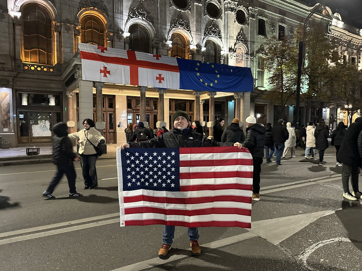 We need the US support now more than ever. The illegitimate, violent &amp; corrupt <a href="/GeorgianDream41/">Georgian Dream</a> is persecuting, arresting &amp; beating the opponents, including children who are bravely defending their European future. Sanctions please! <a href="/StateDeptSpox/">Tammy Bruce</a> <a href="/StateDept/">Department of State</a> <a href="/usingeo/">U.S. Embassy Tbilisi</a> 🇺🇸🇪🇺🇬🇪🙏