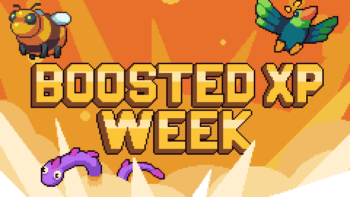 Boosted XP Week is LIVE! 🛡️

For the next 7 days, your monsters will earn 2x experience in every battle.

Starting now, Boosted XP Week will take place every 1st and 3rd Friday of the month. Level up your squad and get ready to dominate PvP Leagues!