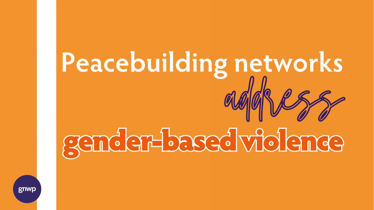 On Day 12 of #16Days🟠, GNWP🟣underscores that collaborative peacebuilding must:
✅Promote sustainable peace
✅Elevate women’s leadership
✅Address the unique challenges women face, including #GBV

Read + on successful women-led peacebuilding networks👉
gnwp.org/navigating-net…