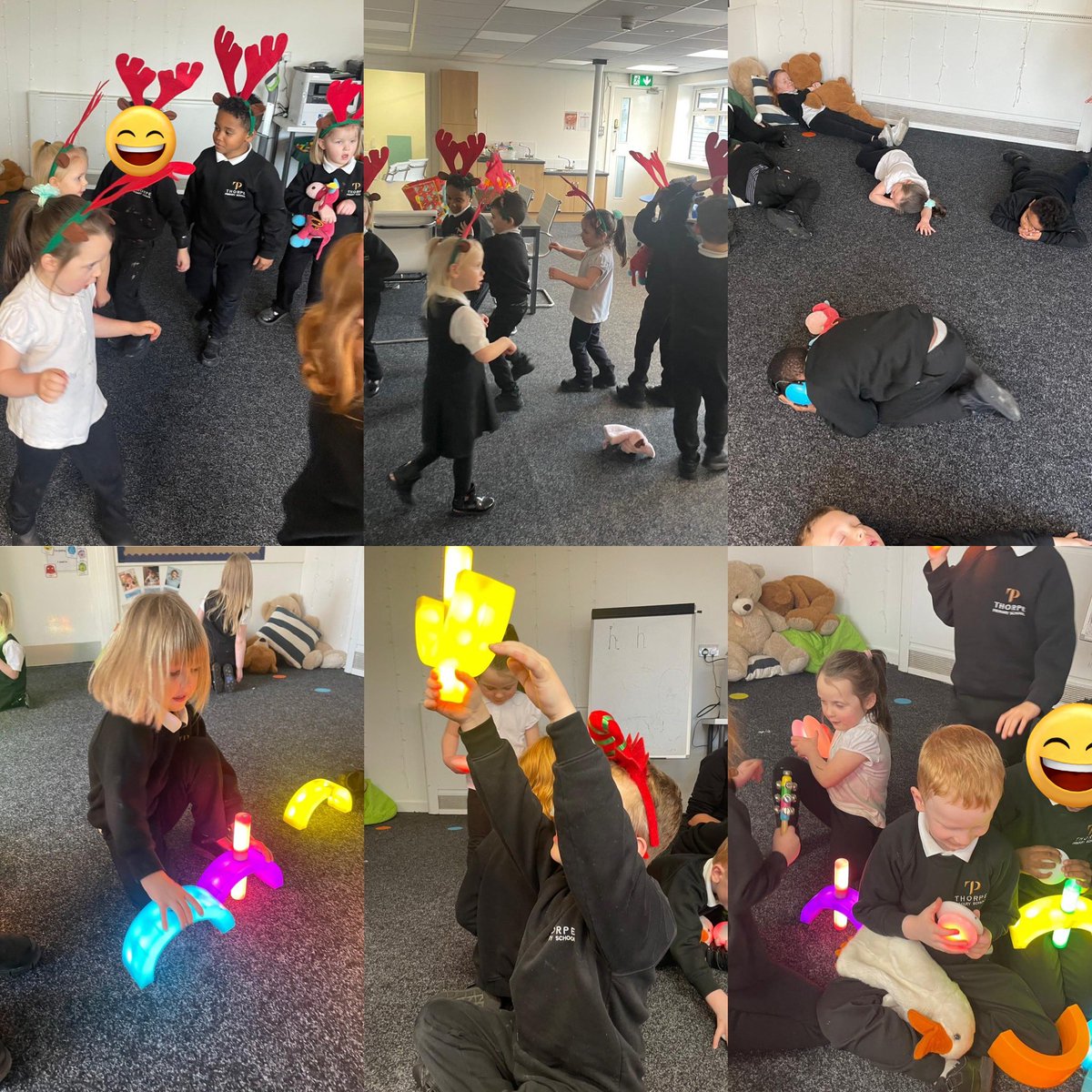 ThorpeBradford's tweet image. 🎶🐄 Yesterday’s, Moo Music sensory workshop was a great success. Engaging little ones with music, movement, and sensory play. A wonderful way to explore, learn, and have fun together! #MooMusic #SensoryPlay @CATAcademyTrust