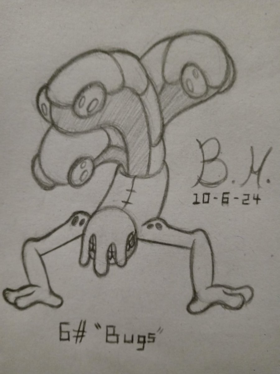 Bkenhopper's tweet photo. 3rd trace. Thought this was cool enough to add to the COW enemy roster. Named it Hostroot
#hostroot #mutant #COW #characterart #Bken #digitalart #CartoonArt https://t.co/NGnugfx8Ai
