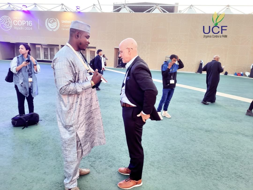 UCFTCHAD's tweet photo. #LaFaimEstUneMenaceRéelleAgissonsIrgemment
@PACJA1
@mithika_mwenda
#UNCCD2024 https://t.co/wQTtY1SKJ5