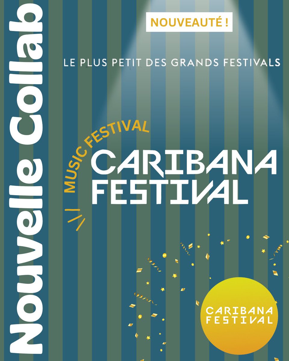chapi_to's tweet image. 💥Nouvelles collabs en vue !

On est ravis de vous annoncer notre partenariat avec @caribanafest  et @aquamusicfest  🎶

📅 Les applis arrivent bientôt… Restez connectés ! 📱