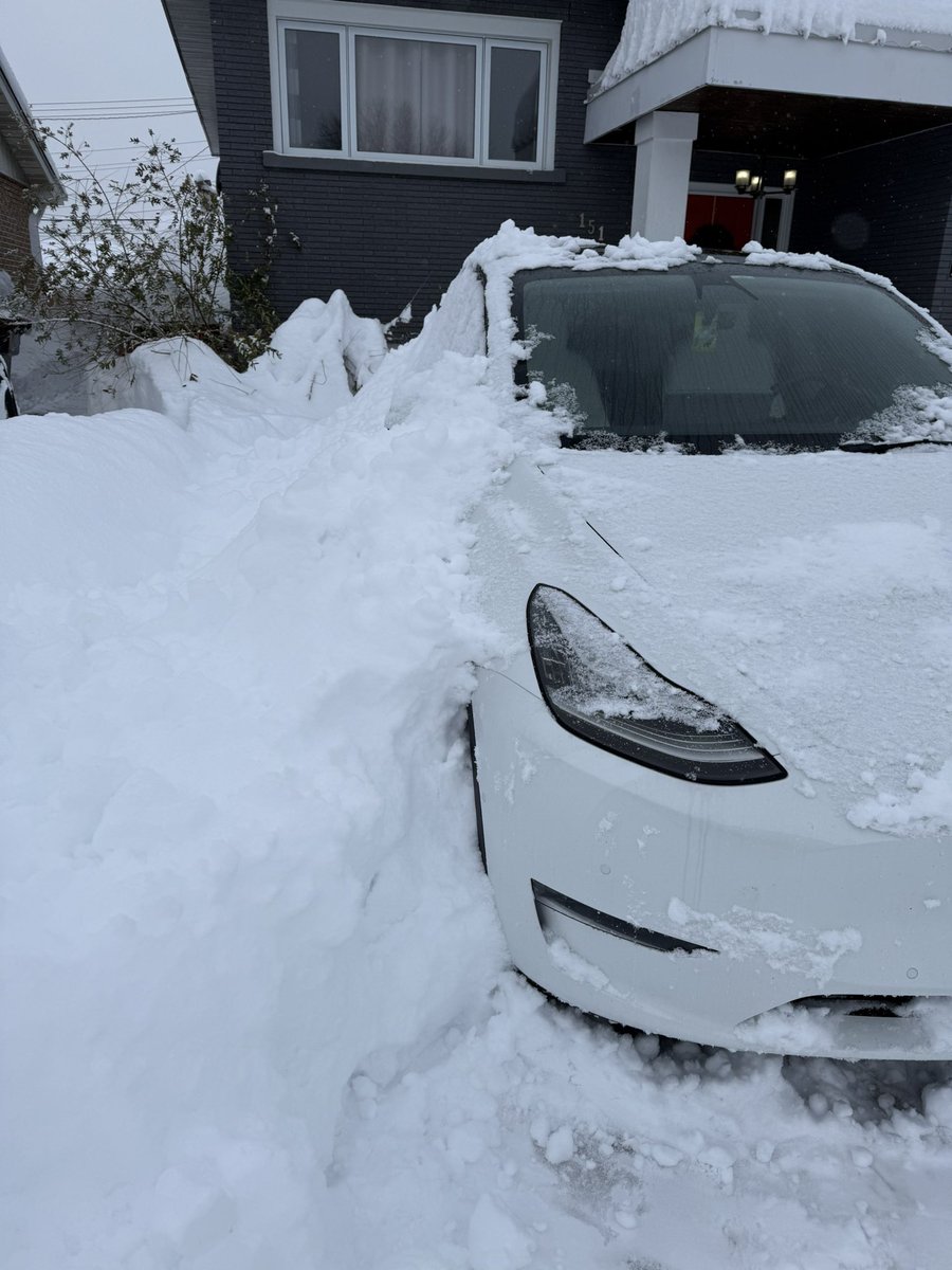selenaxtesla's tweet image. Heading into the fourth winter with a Tesla and I wouldn’t trade it for anything. I still get people to who say it must be bad in the snow, hard to charge, etc.
They heat up faster than any ice and I always feel extra safe driving it. And it’s another level of ease when FSD…