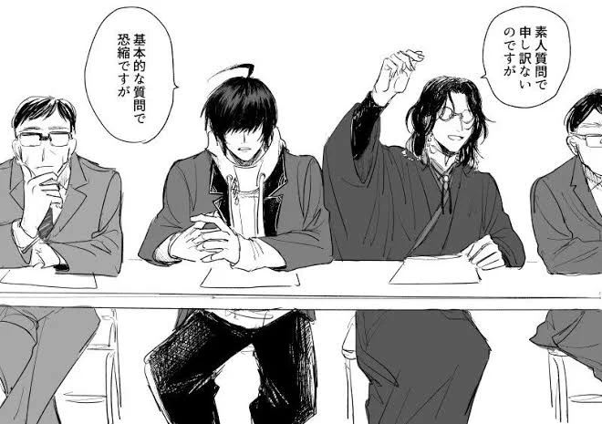 @arondight_nya 素人質問で申し訳ないのですが…一人ニンジャでない者がいる様ですが、敢えてそうしたのには明確な意図があるんですか?(笑) 