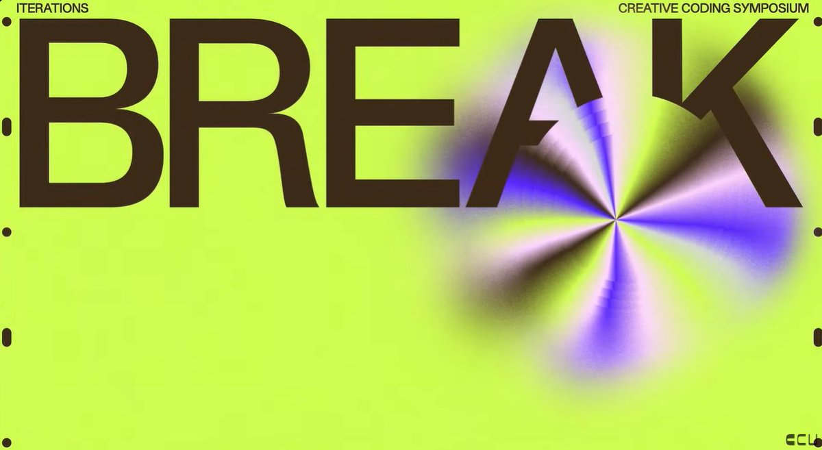 #ITERATIONS2024 

We're on a break. Try us again in a few minutes. Or try refreshing youtube.com/watch?v=VhqmF4… 🙃