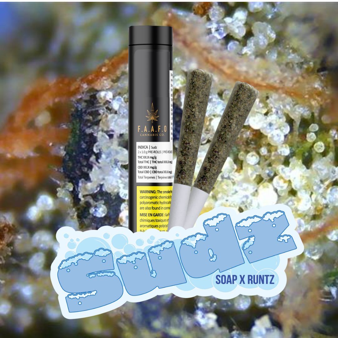 Coming soon to BC! Sudz 2x1 from FAAFO is set to go live Dec 15! Just in time for the holidays 🔥🙌