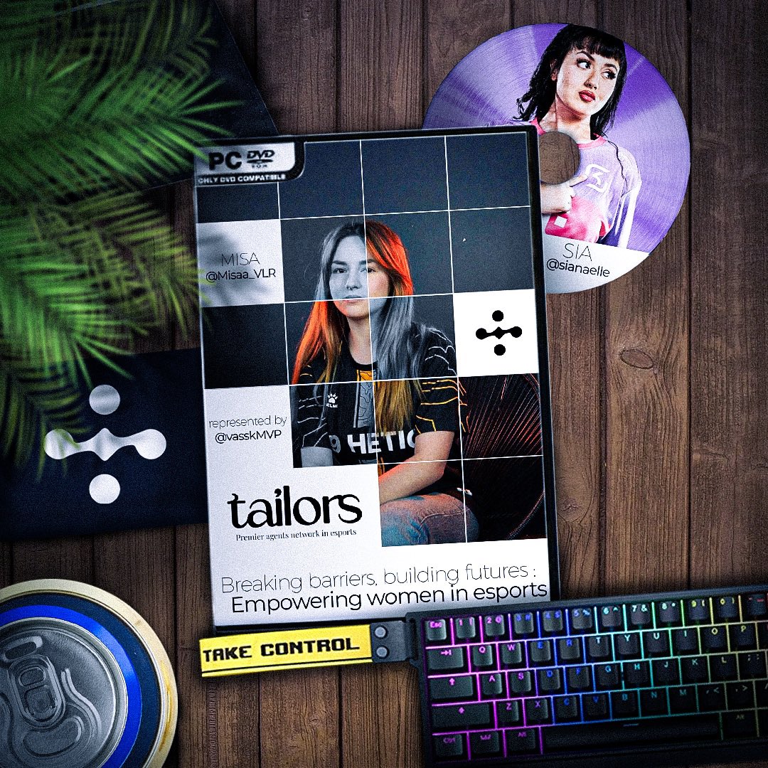 Women in esports : Breaking barriers &amp; building inclusivity💡

At Tailors, we believe the future of esports lies in diversity and inclusivity, and we're proud to play a role in shaping this evolution

Esports has traditionally been a male-dominated space, but we're witnessing a
