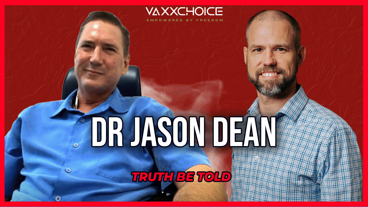 MelissaMcAtee92's tweet photo. TODAY at 12pm ET/11am CT @jasondeandc sits down with #ToddCallender to discuss his successful practice and new parasite detox! Watch at @VaxxCHOICE https://t.co/No8lsha7yR