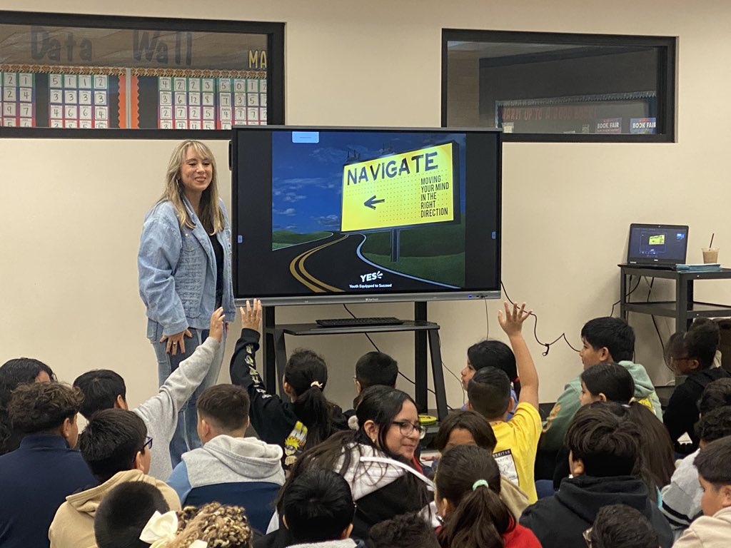 What a great presentation by Ramsey Pruitt from Youth Equipped to Succeed on navigating life and focusing on our mental health.  <a href="/AliefPASS/">PASS Department</a> <a href="/AliefCounseling/">Alief ISD Counseling</a> <a href="/Martin_Mustangs/">Martin Elementary</a>