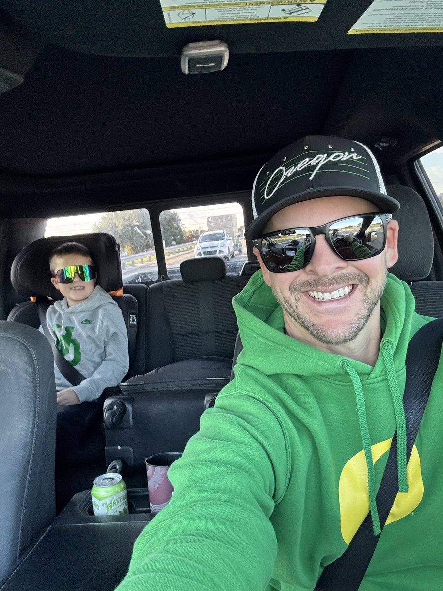 Indy Bound from Dallas!!! Let’s go Ducks!!! <a href="/oregonfootball/">Oregon Football</a>