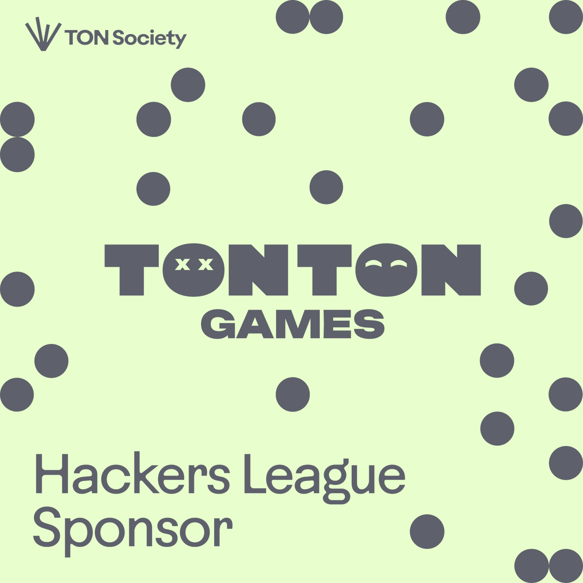 TON Society (@ton_society) on Twitter photo Meet <a href="/ton_tongames/">TonTon Games</a>, a proud sponsor of the Hackers League!
TonTon Games is a top publisher of TON-based games on Telegram! Game developers seeking a platform to launch their game should consider partnering with TonTonGames, as they provide:
🔹Up to $100K for marketing & PR Meet <a href="/ton_tongames/">TonTon Games</a>, a proud sponsor of the Hackers League!
TonTon Games is a top publisher of TON-based games on Telegram! Game developers seeking a platform to launch their game should consider partnering with TonTonGames, as they provide:
🔹Up to $100K for marketing & PR