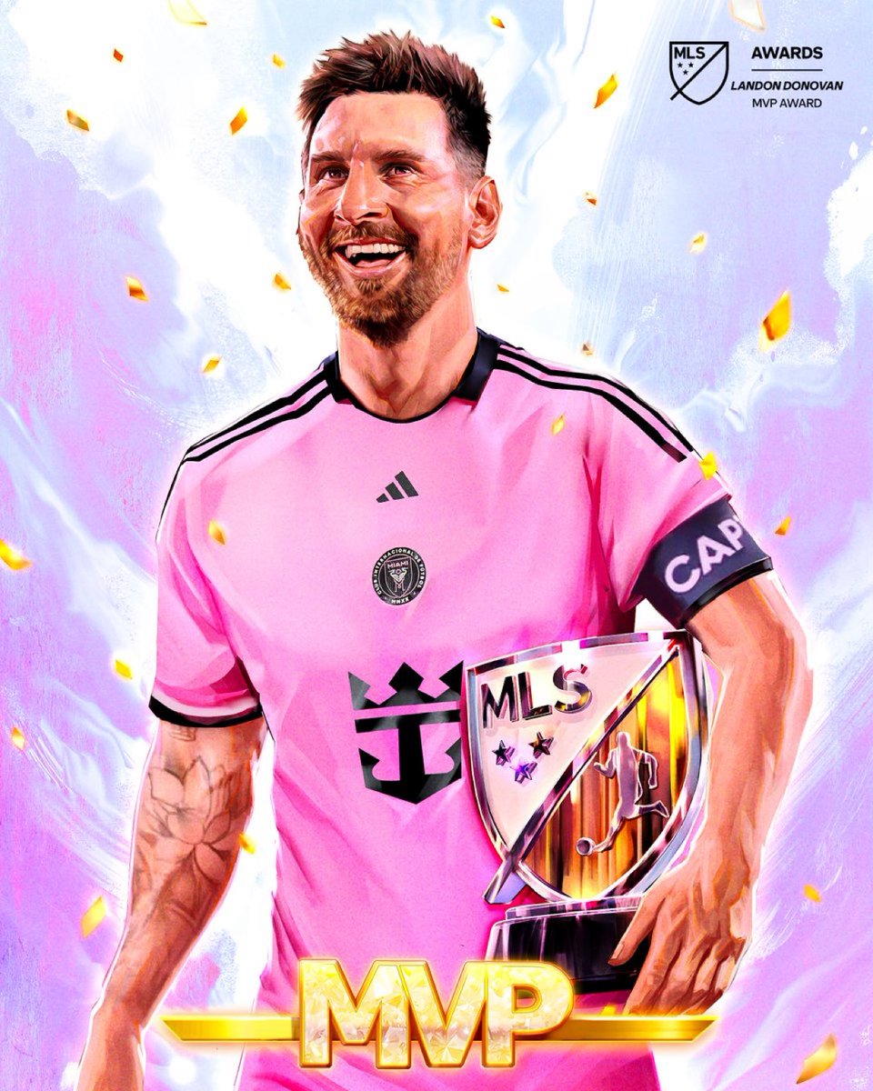 MESSI HAS OFFICIALLY WON MLS MVP 🐐
