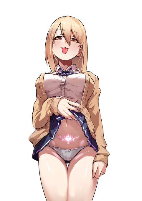 今描いてるヒロイン 