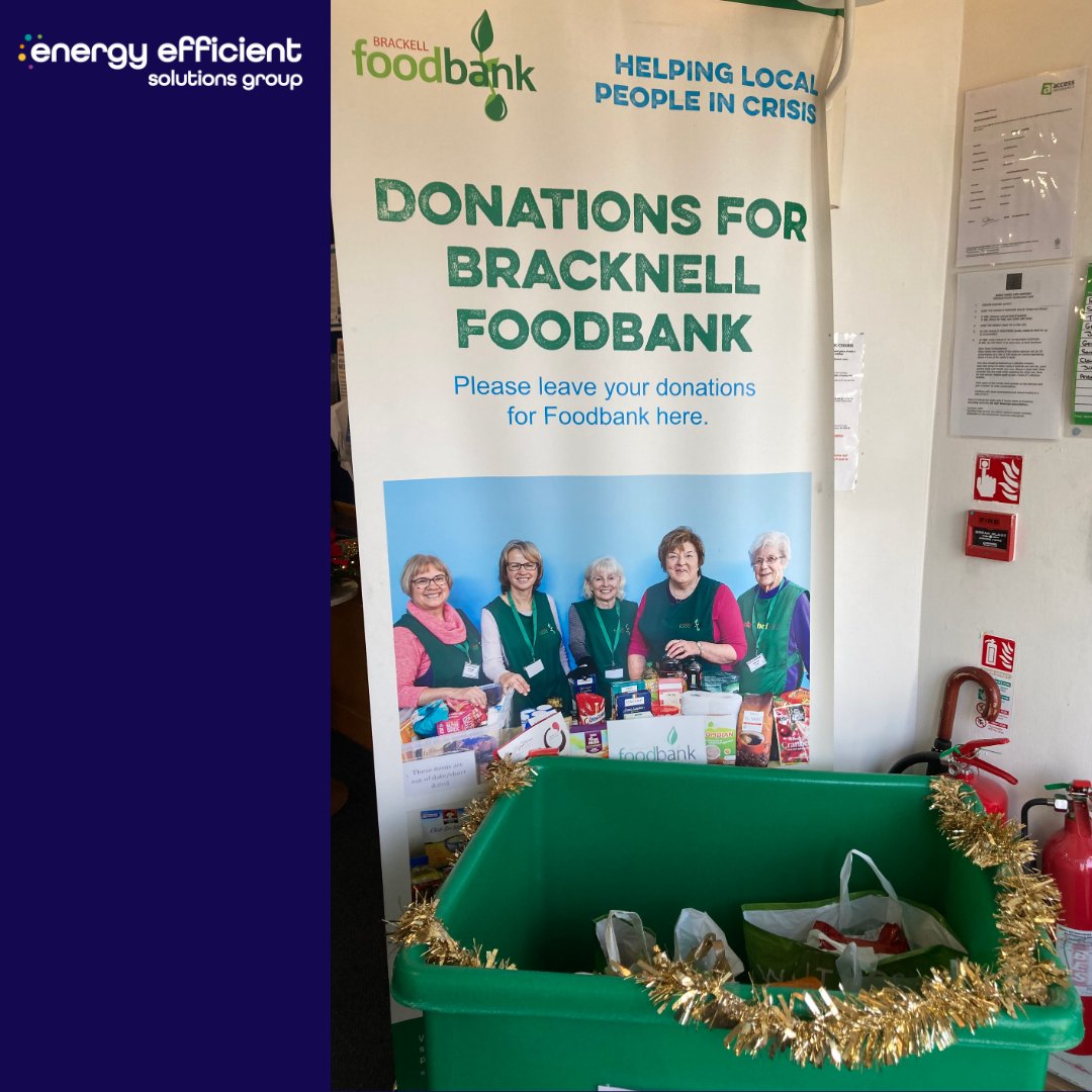 This festive season, the EES Group team has collected donations for our local foodbank. It's a challenging time for some, so if you can, donate locally and help spread cheer in your community. ❤️