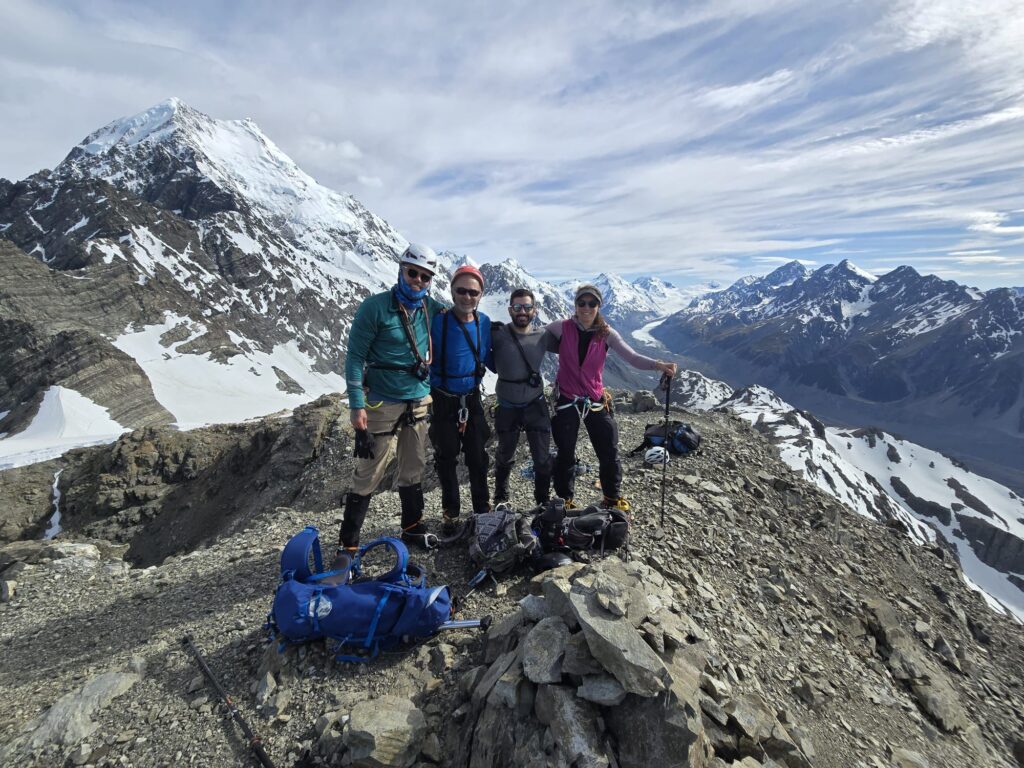 After glacier followed by alpine rock, more glacier, climbing, more climbing, false summits, glacier, and more rock with crampons on, we all made it to the top of Kaitiaki Peak. We have done the Summit to Sea to Summit successfully!!!!! ➡️ testyourlimits.ca/2024/12/06/day…