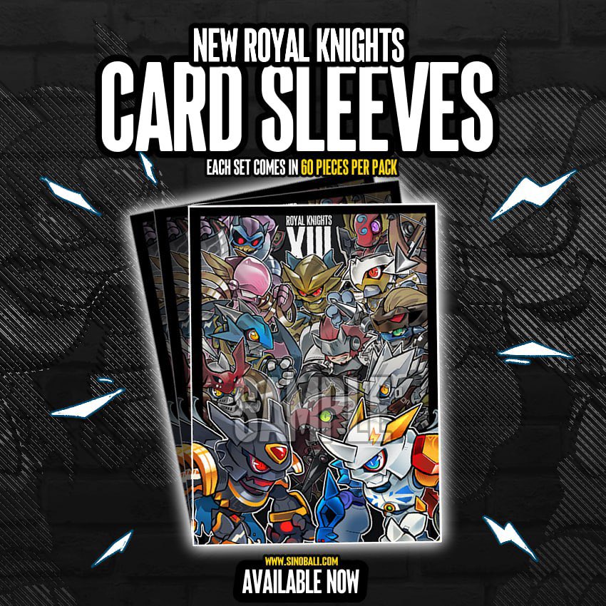 The Royal Knights card sleeves are back in style  Check em out at  https://t.co/ScA0yOMcGH