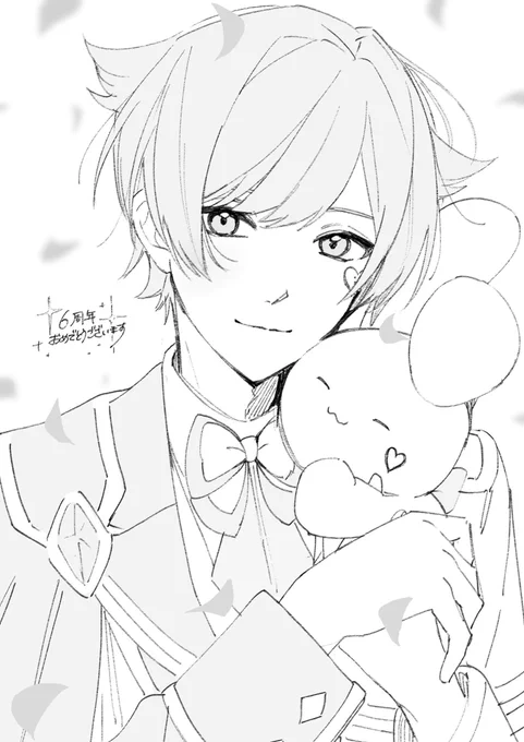 作画周りを担当させていただきました
6周年誠におめでとうございます!🐇 