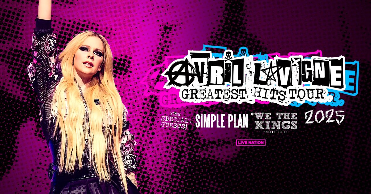 Avril Lavigne (@avrillavigne) on Twitter photo Tickets are officially on sale, the Greatest Hits tour is BACK! <a href="/simpleplan/">Simple Plan</a> and I had so much fun this past year and can’t wait to do it again 💚🩷🧡🖤 ticketmaster.ca/avril-lavigne-… Tickets are officially on sale, the Greatest Hits tour is BACK! <a href="/simpleplan/">Simple Plan</a> and I had so much fun this past year and can’t wait to do it again 💚🩷🧡🖤 ticketmaster.ca/avril-lavigne-…