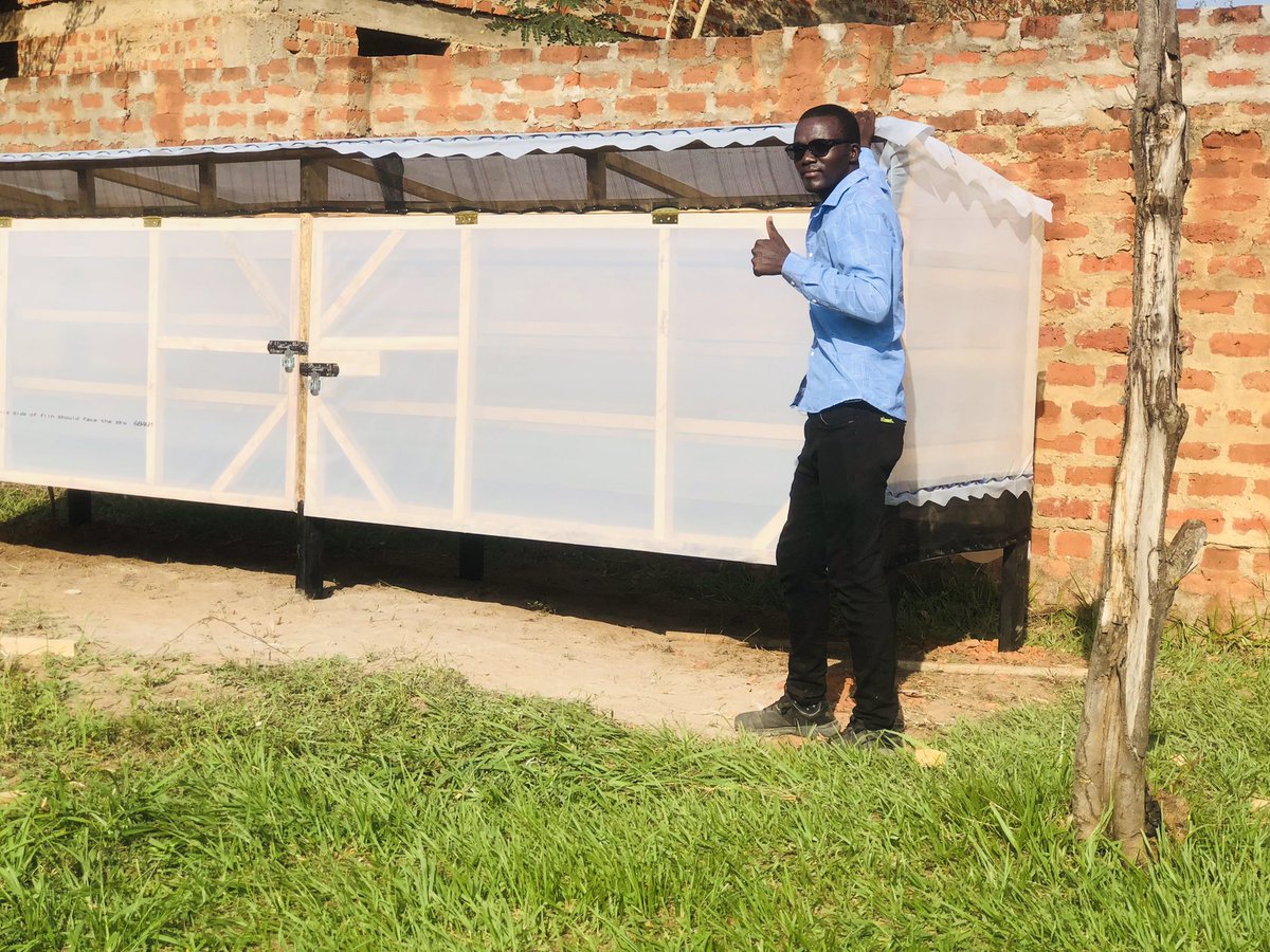 Nalapajimmy's tweet photo. Focusing on enhancing climate resilience, ensuring food security and boosting drying through solar dryers technology,innovation and sustainable practices. On-site: Kitgum northern Uganda #solarDryers #smartDrying @aero_agro https://t.co/CJHKBj6yOD