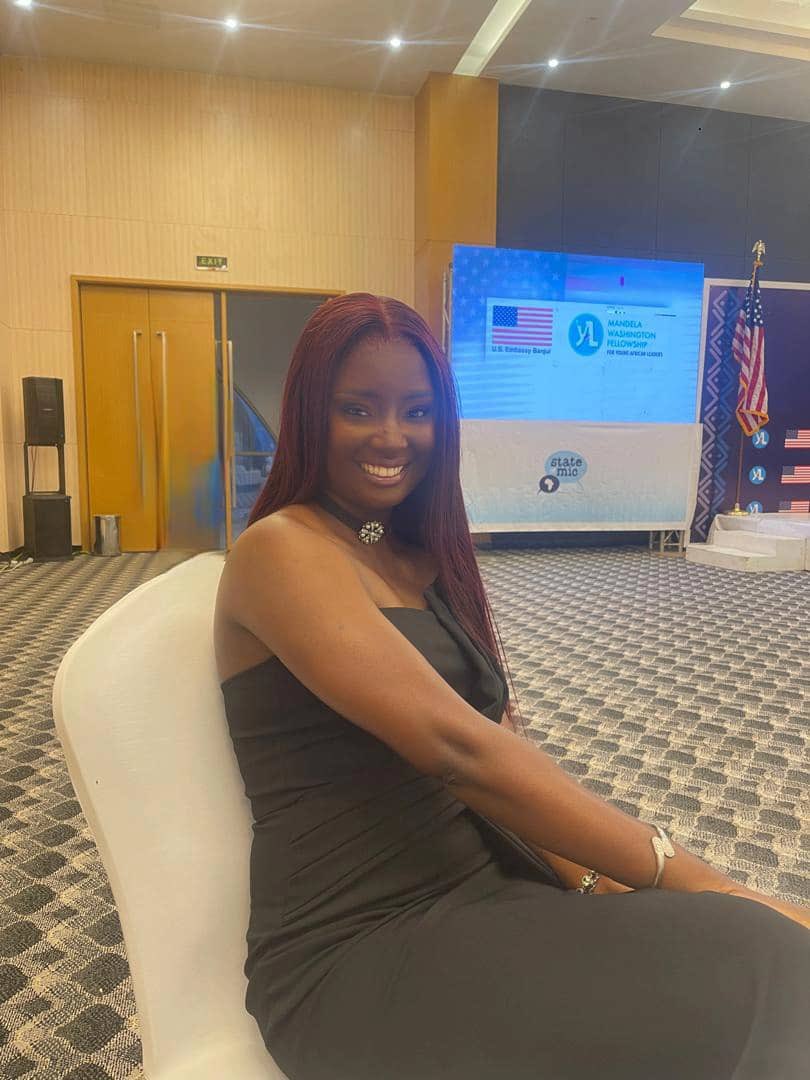 MariamCoco411's tweet photo. Honored to be invited by the @USEmbassyBanjul yesterday to celebrate the 10th anniversary of the Mandela Washington Fellowship for Young African Leaders .Congratulations to the amazing young men and women changing lives

#IVLPFellow #CelebratingLeaders #LifeChangingOpportunity🇬🇲 https://t.co/Njb0I7hMkI