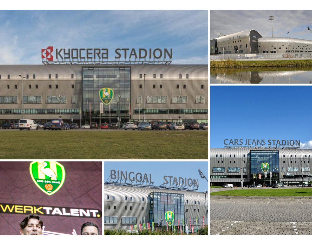 WouterBooij's tweet image. Wéér een nieuwe stadionnaam 🟡🟢
Nummer 5 🤣😅

Het Werktalent Stadion 🤪

Eerder:
Bingoal Stadion
Cars Jeans Stadion
Kyocera Stadion
ADO Den Haag Stadion