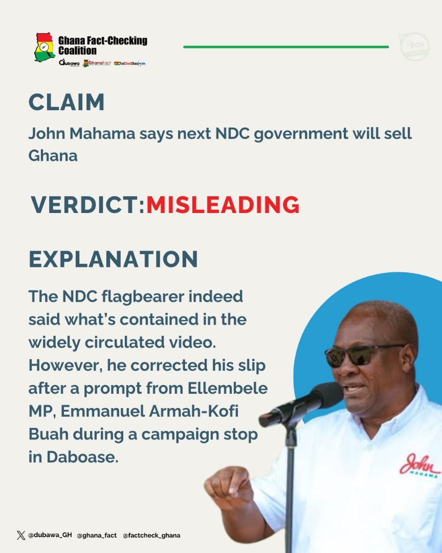 Fact-Check Ghana (@factcheck_ghana)  X