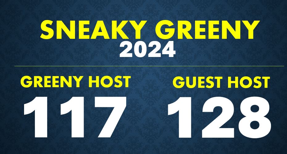 No. 

<a href="/Espngreeny/">Mike Greenberg</a> goes 0-5 on the week. That marks the 7th time this year where he was a no show for the entire week. 

<a href="/evcoradio/">Evan Cohen</a> and <a href="/PaulHembo/">Paul Hembekides (Hembo)</a> guest host again today.