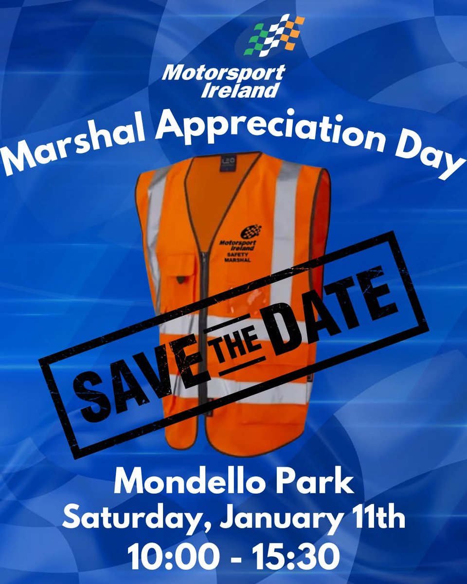 MIPresidency (@mlpresidency) on Twitter photo The link to register for our Marshal's Appreciation day is now live - motorsportireland.as.me/marshal-apprec…
Please note that you must register with an email address, and you can only register on behalf of yourself. <a href="/MotorsportIRL/">Motorsport Ireland</a> <a href="/MIRallyAcademy/">#MIRallyAcademy</a> The link to register for our Marshal's Appreciation day is now live - motorsportireland.as.me/marshal-apprec…
Please note that you must register with an email address, and you can only register on behalf of yourself. <a href="/MotorsportIRL/">Motorsport Ireland</a> <a href="/MIRallyAcademy/">#MIRallyAcademy</a>