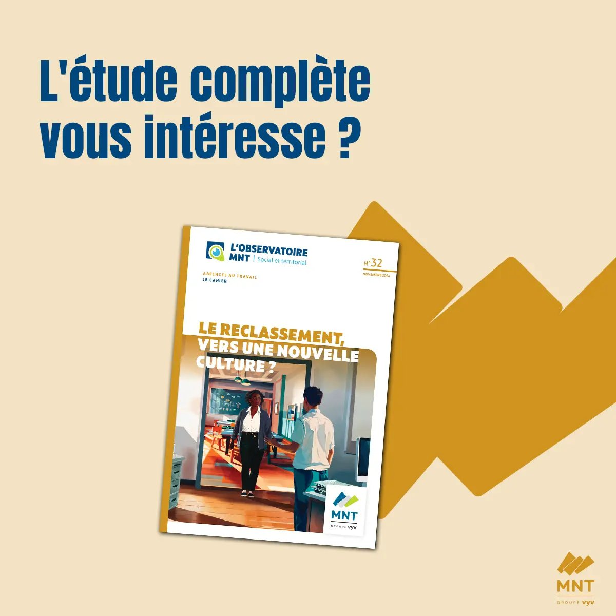 MNT (@mutuellemnt) on Twitter photo Pour réussir les #reclassements et sortir du parcours d’obstacles, mieux vaut bien l’accompagner, l’anticiper… et l’éviter ! Demandez à recevoir la 32e #étude de l’#ObservatoireMNT pour découvrir nos pistes de travail et recommandations : bit.ly/3B3Sm3r Pour réussir les #reclassements et sortir du parcours d’obstacles, mieux vaut bien l’accompagner, l’anticiper… et l’éviter ! Demandez à recevoir la 32e #étude de l’#ObservatoireMNT pour découvrir nos pistes de travail et recommandations : bit.ly/3B3Sm3r