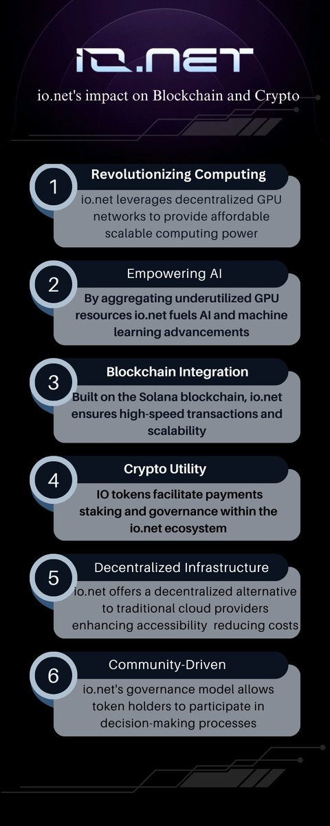 jtngpt's tweet image. IO.NET- The Future of Decentralized Computing.
@ionet @ionethindi @net_io37353 
#IOArmy #GPUArmy