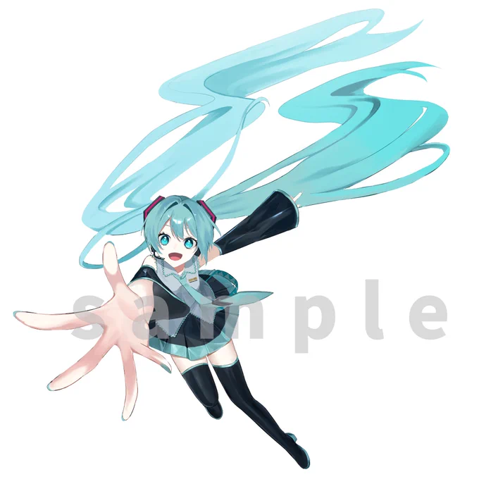 ミリオン/初音ミクイラスト担当しました!!大好きなボカロに関わることが出来て嬉しいです!!とっても素敵で背中を押してくれる曲ですのでみなさんぜひ聴いてくださいー!! 