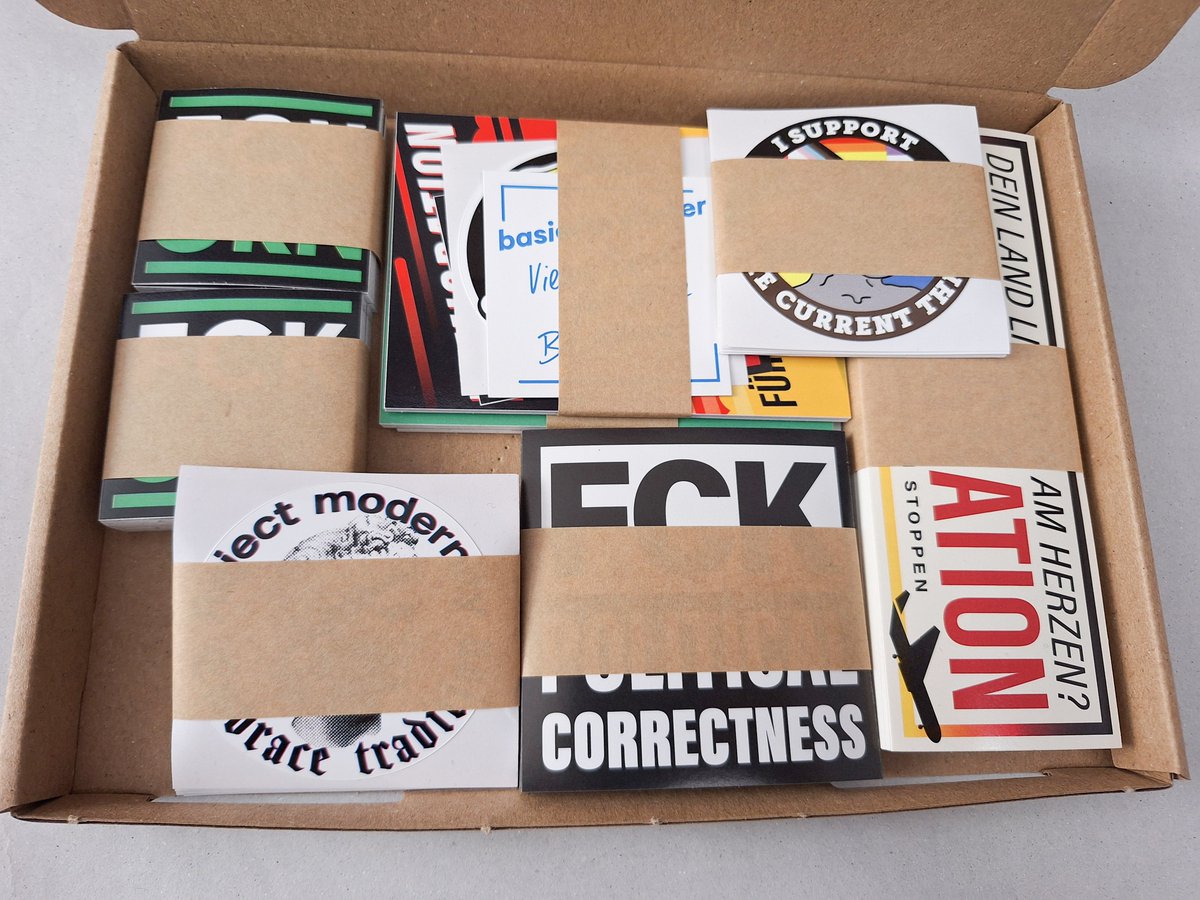 basiertesticker's tweet photo. Und ab zur Post damit!
#FCKGRN #FCKPC #Remigration https://t.co/1nIqaiZnh3